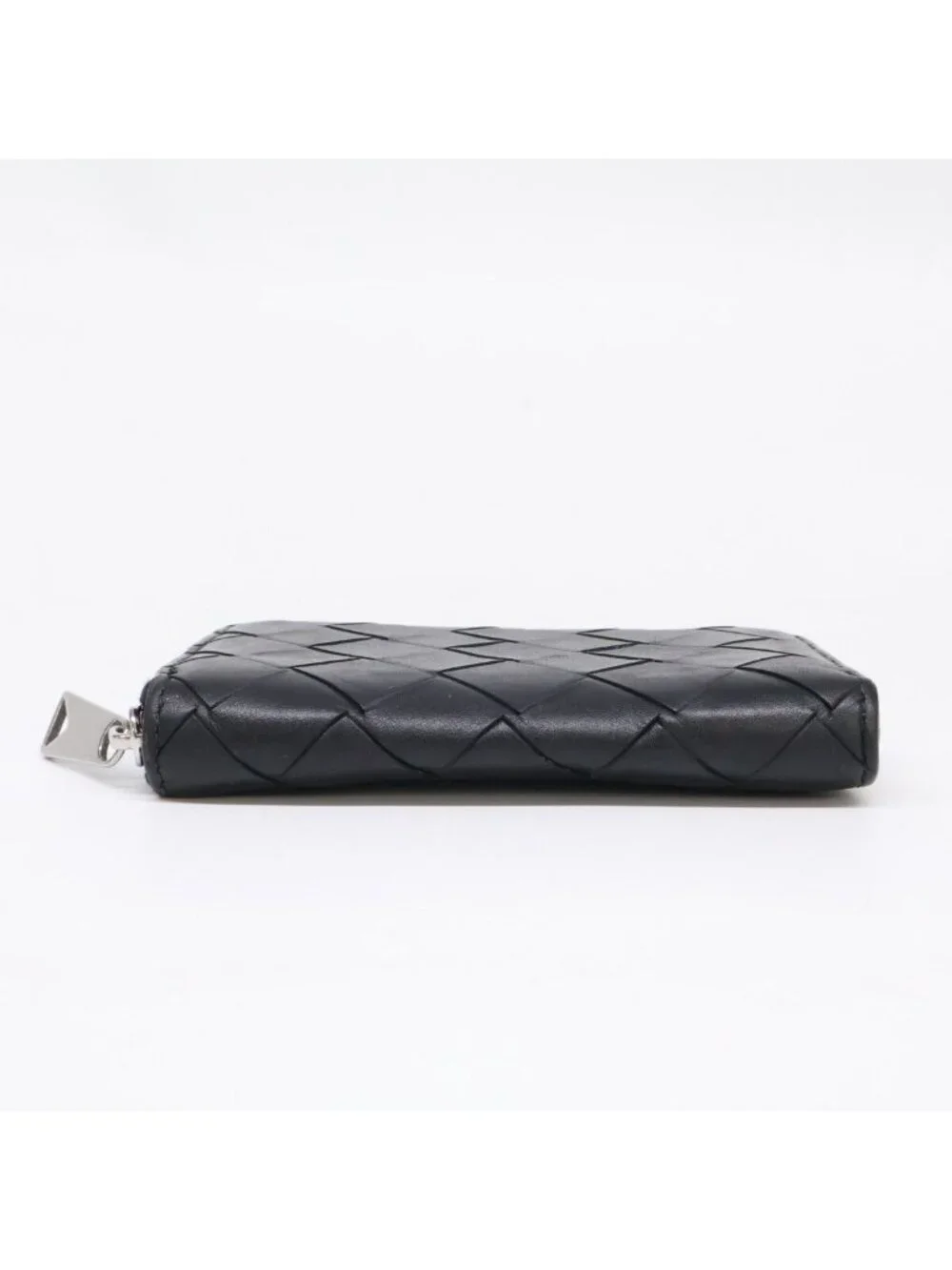Bottega Veneta Intrecciato Leather Zip Around